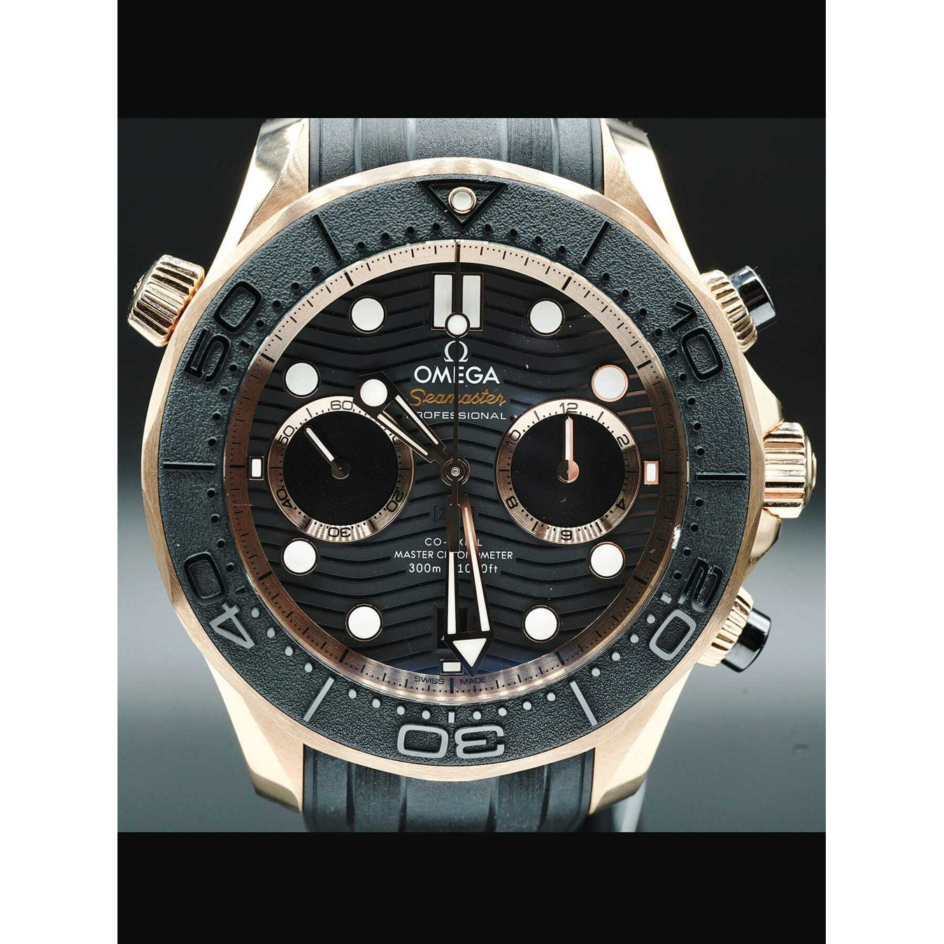 Omega Seamaster Diver 300 Master Chronometer Chronograph 44mm 210.62.44.51.01.001