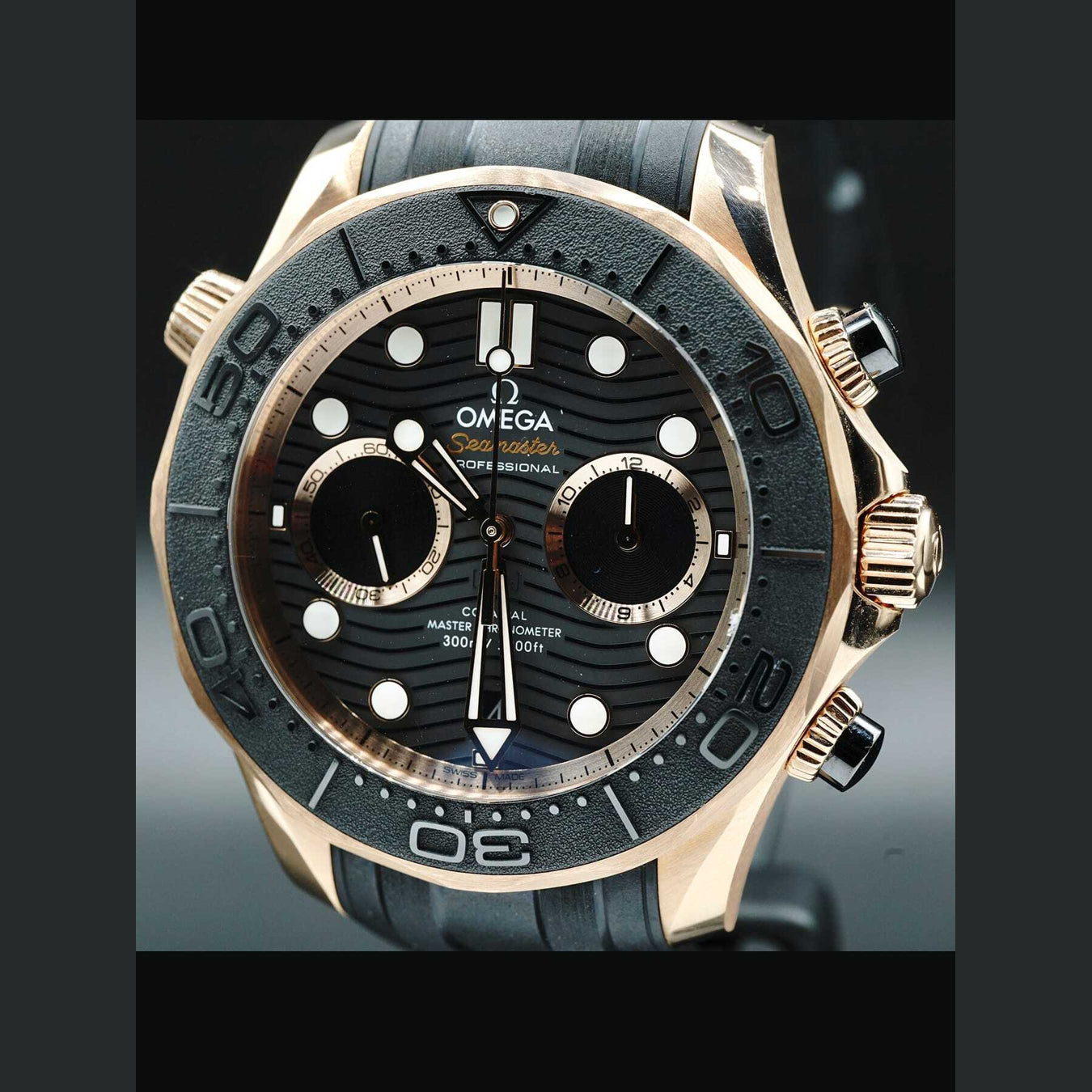 Omega Seamaster Diver 300 Master Chronometer Chronograph 44mm 210.62.44.51.01.001