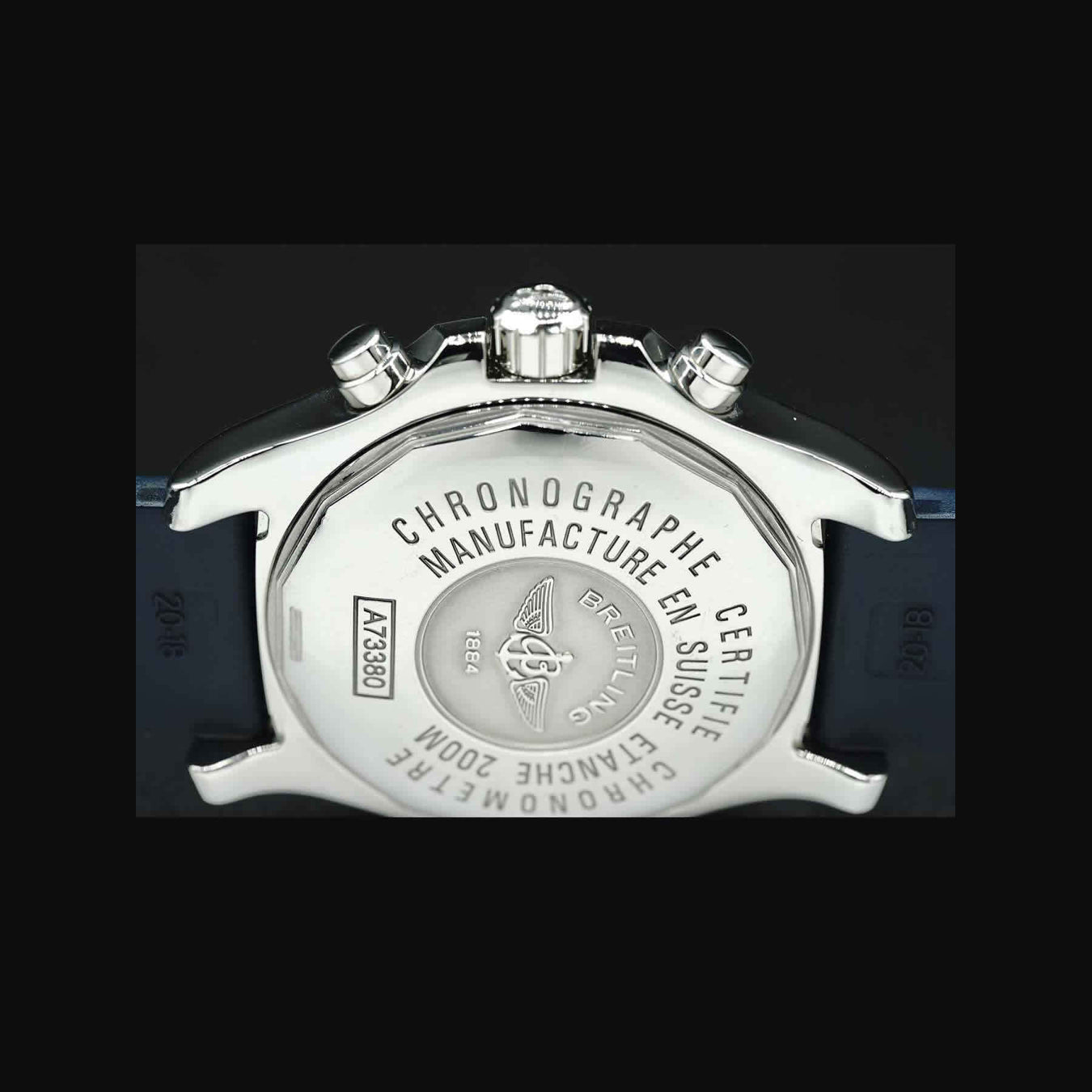 Breitling Chronograph Colt Quartz on Rubber Strap A73380
