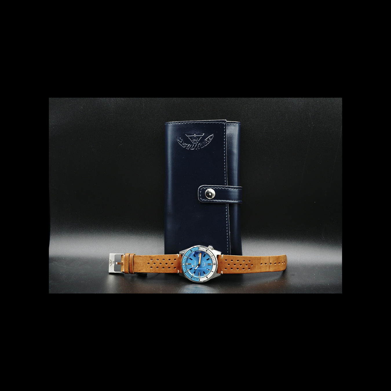 Squale Matic Light Blue on Strap MATICXSE.PTC