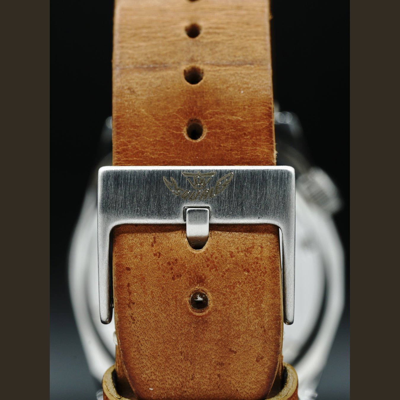 Squale Matic Light Blue on Strap MATICXSE.PTC