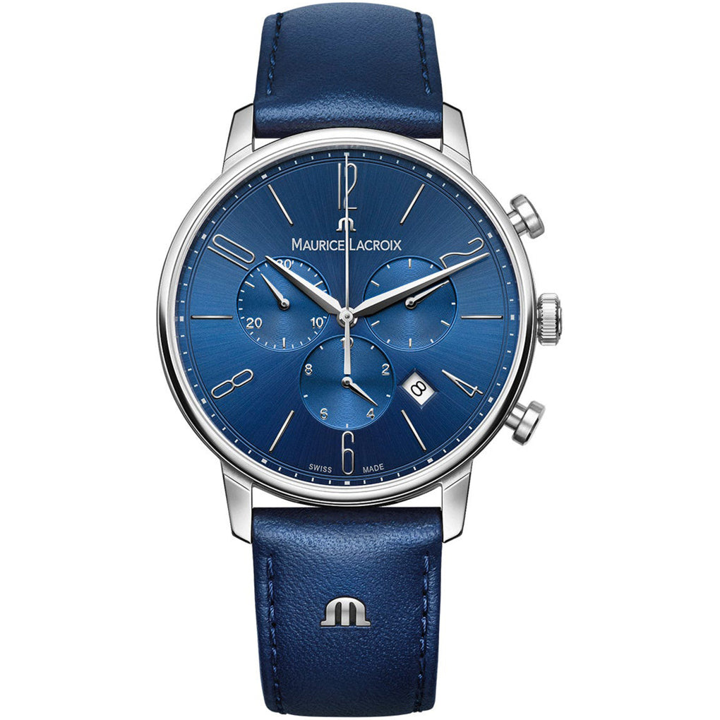 Maurice Lacroix Eliros Chronograph Blue Dial 40mm EL1098-SS001-420-4