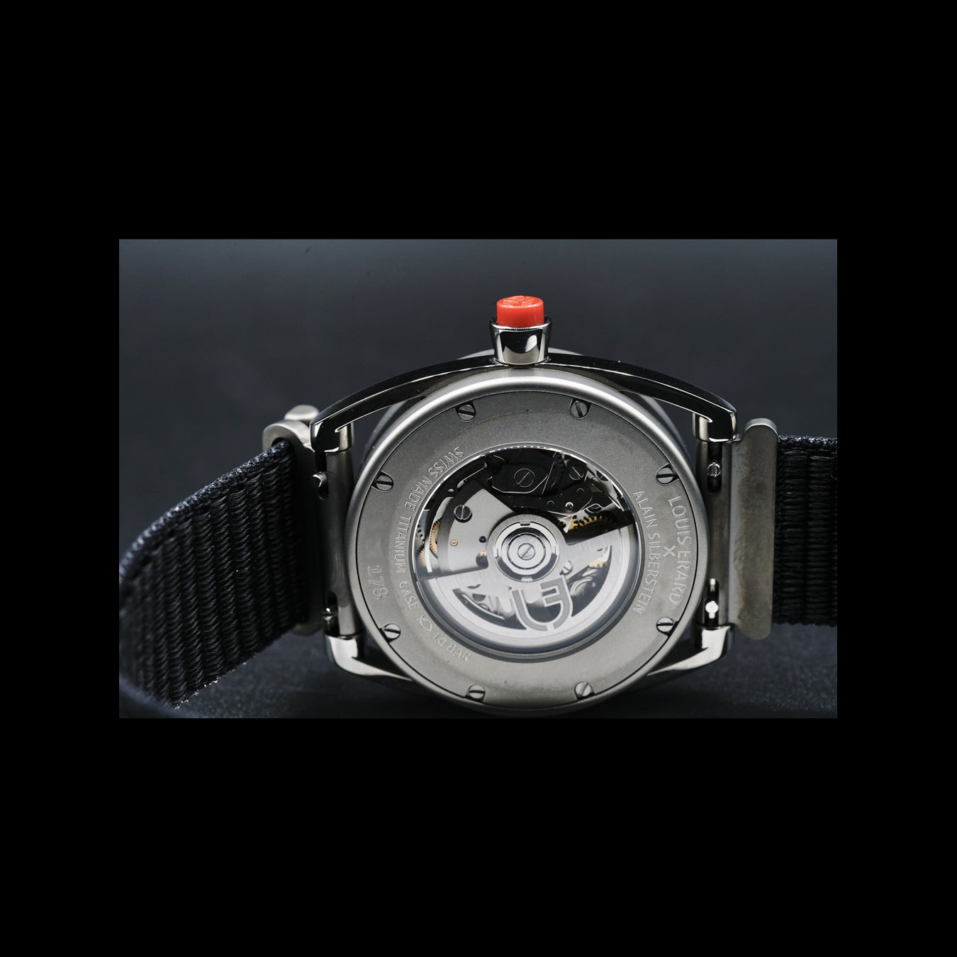 Le Chrono Monopoussoir Louis Erard x Alain Silberstein 74359TT02.BTT88