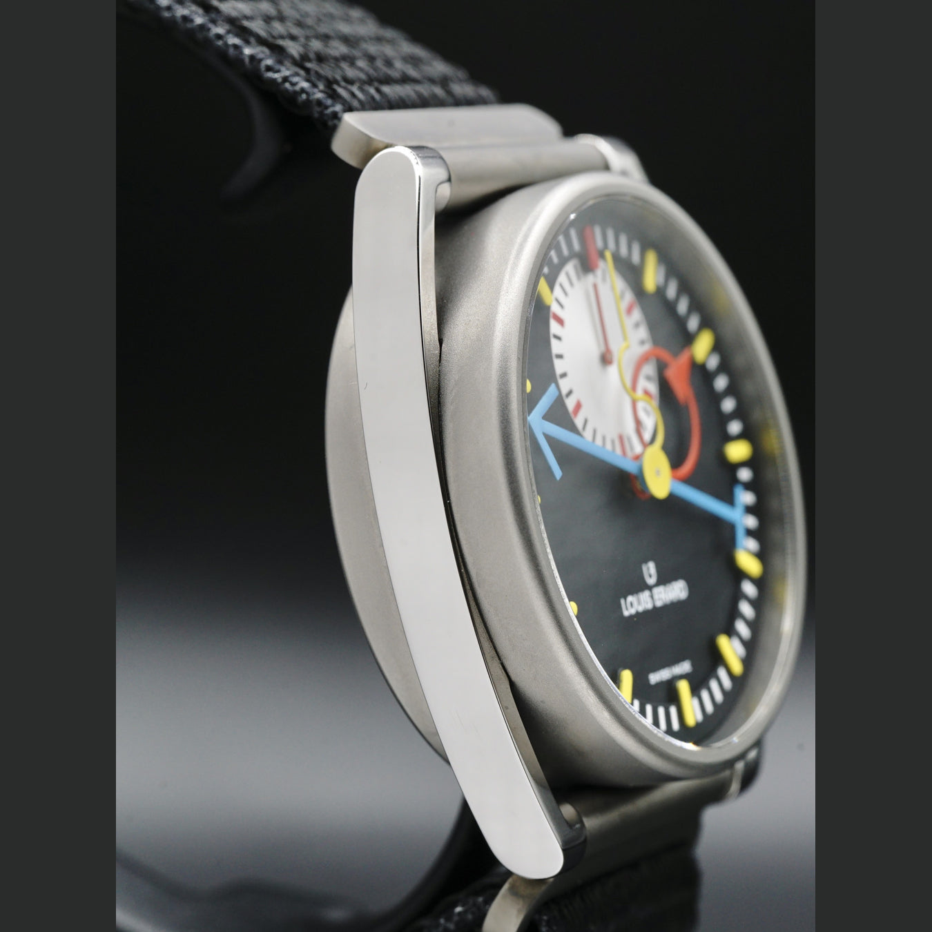 Le Chrono Monopoussoir Louis Erard x Alain Silberstein 74359TT02.BTT88