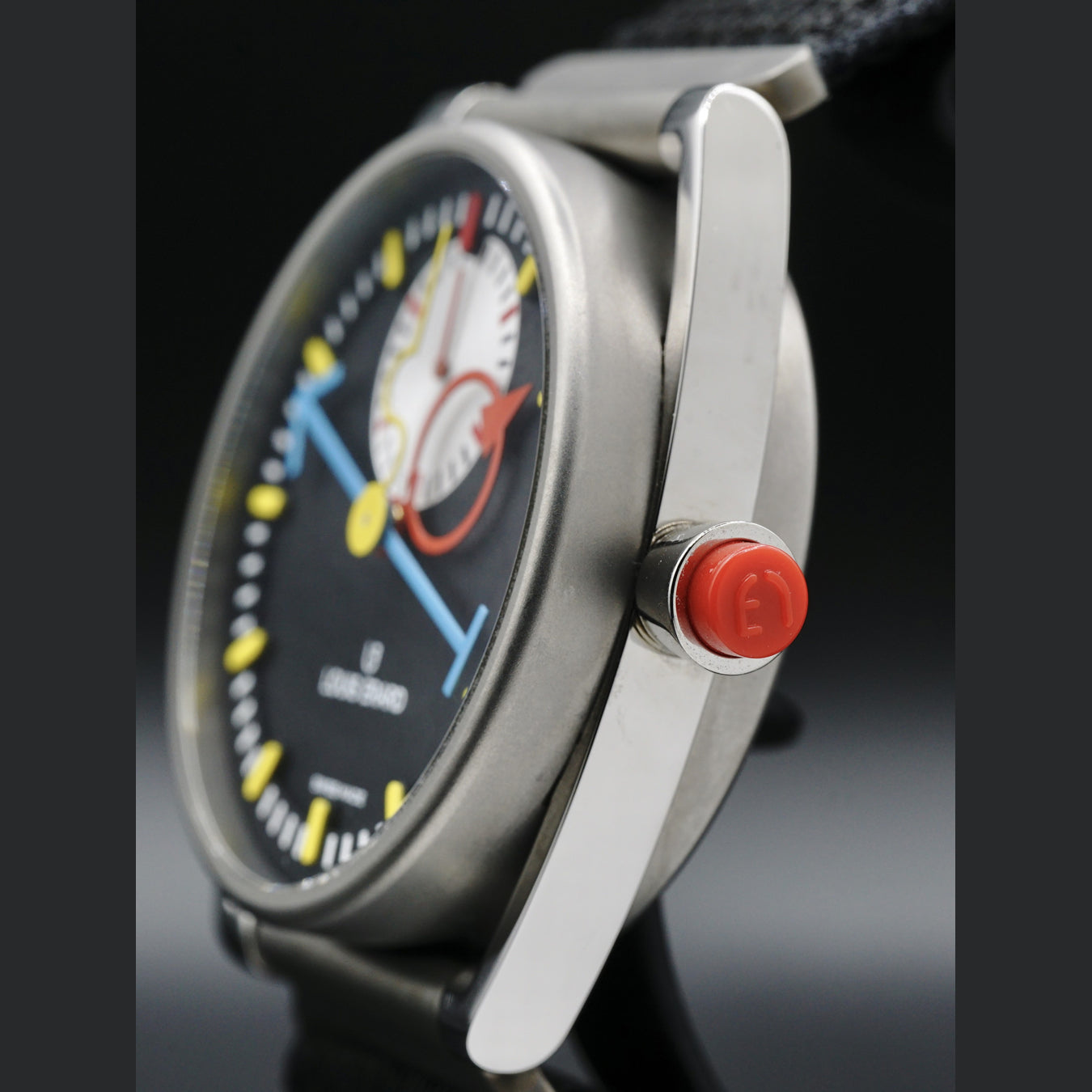 Le Chrono Monopoussoir Louis Erard x Alain Silberstein 74359TT02.BTT88