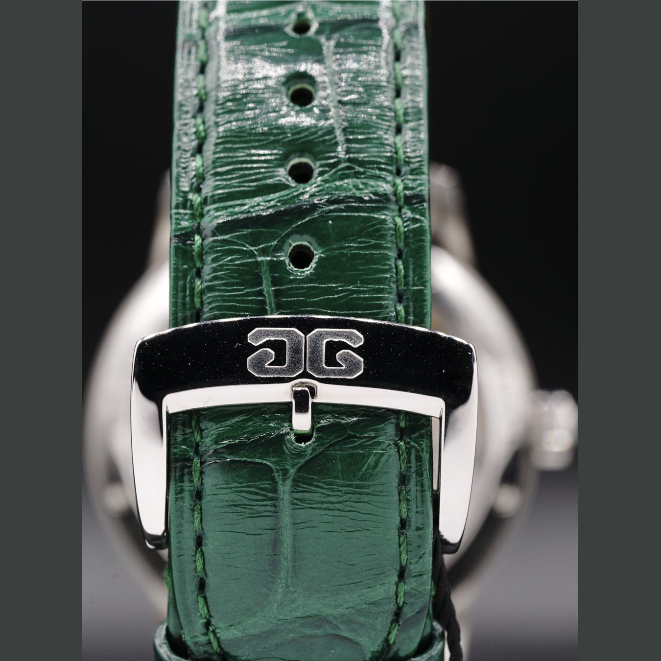 Glashütte Original PanoMaticLunar Green Dial 1-90-02-13-32-02