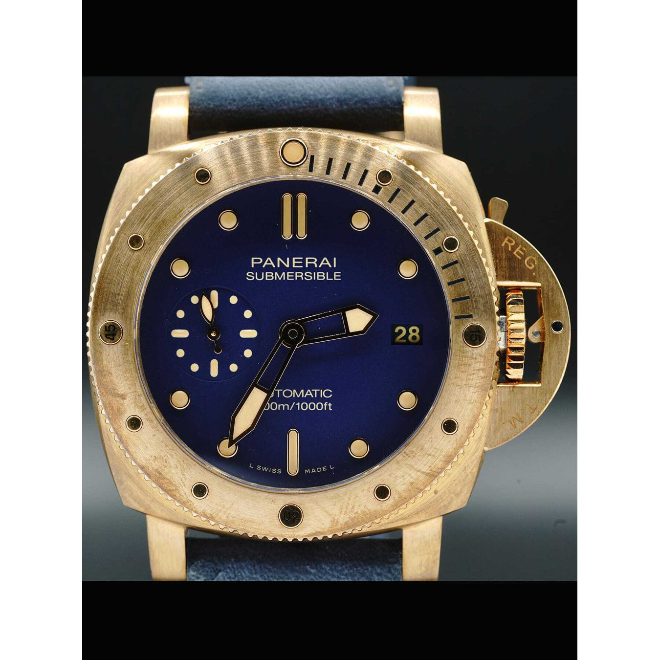 Panerai Submersible Bronzo Blu Abisso PAM01074