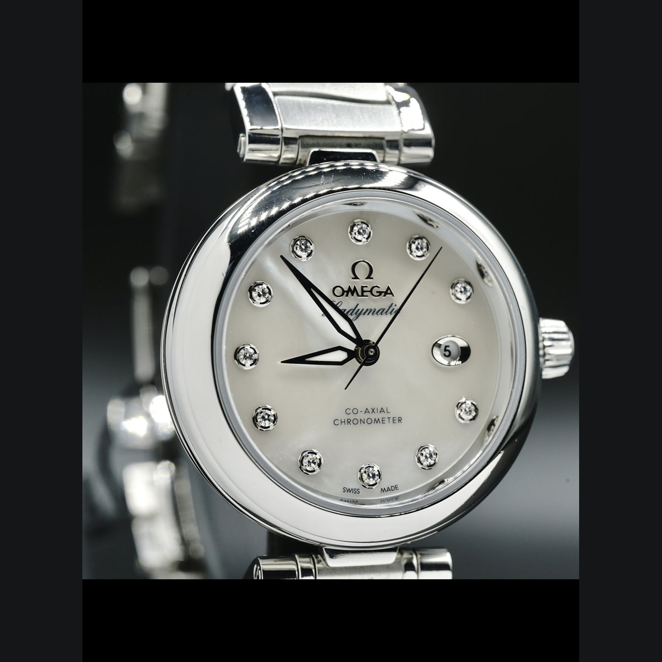 Omega Ladymatic Mother of Pearl Dial