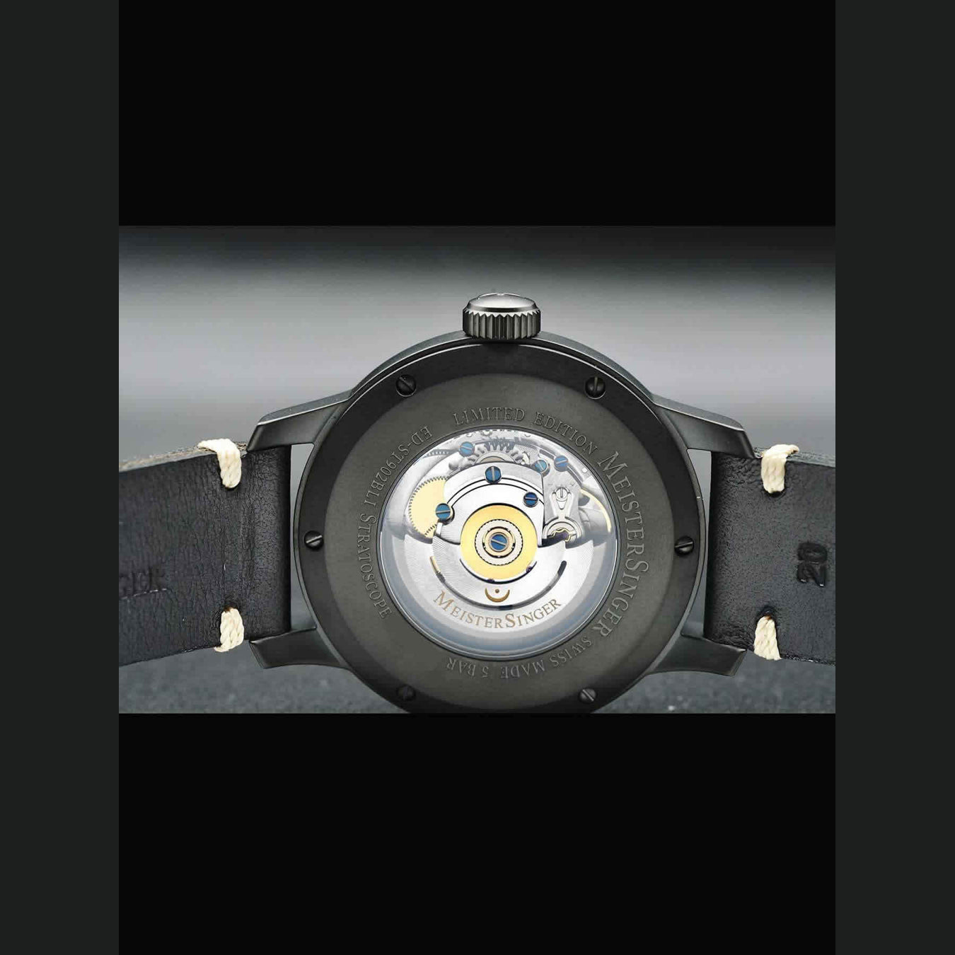 MeisterSinger Stratoscope Black Limited Edition