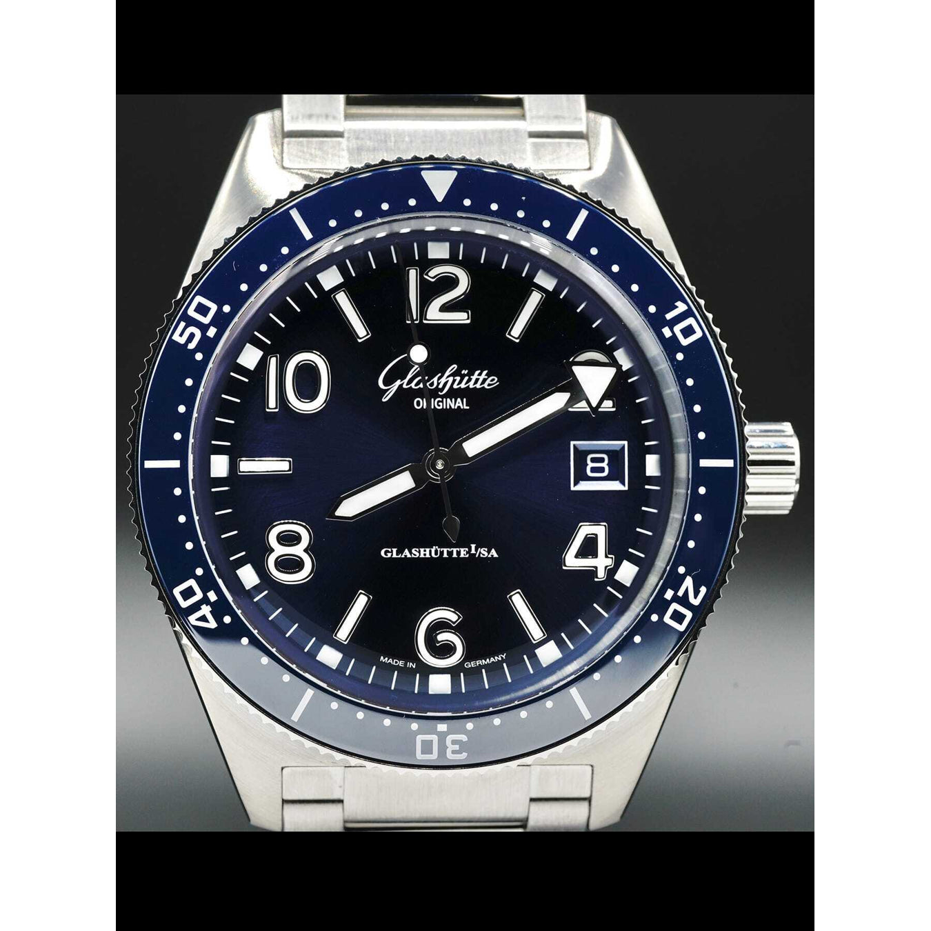 Glashütte Original SeaQ Blue Dial 39.5mm 1-39-11-09-81-70