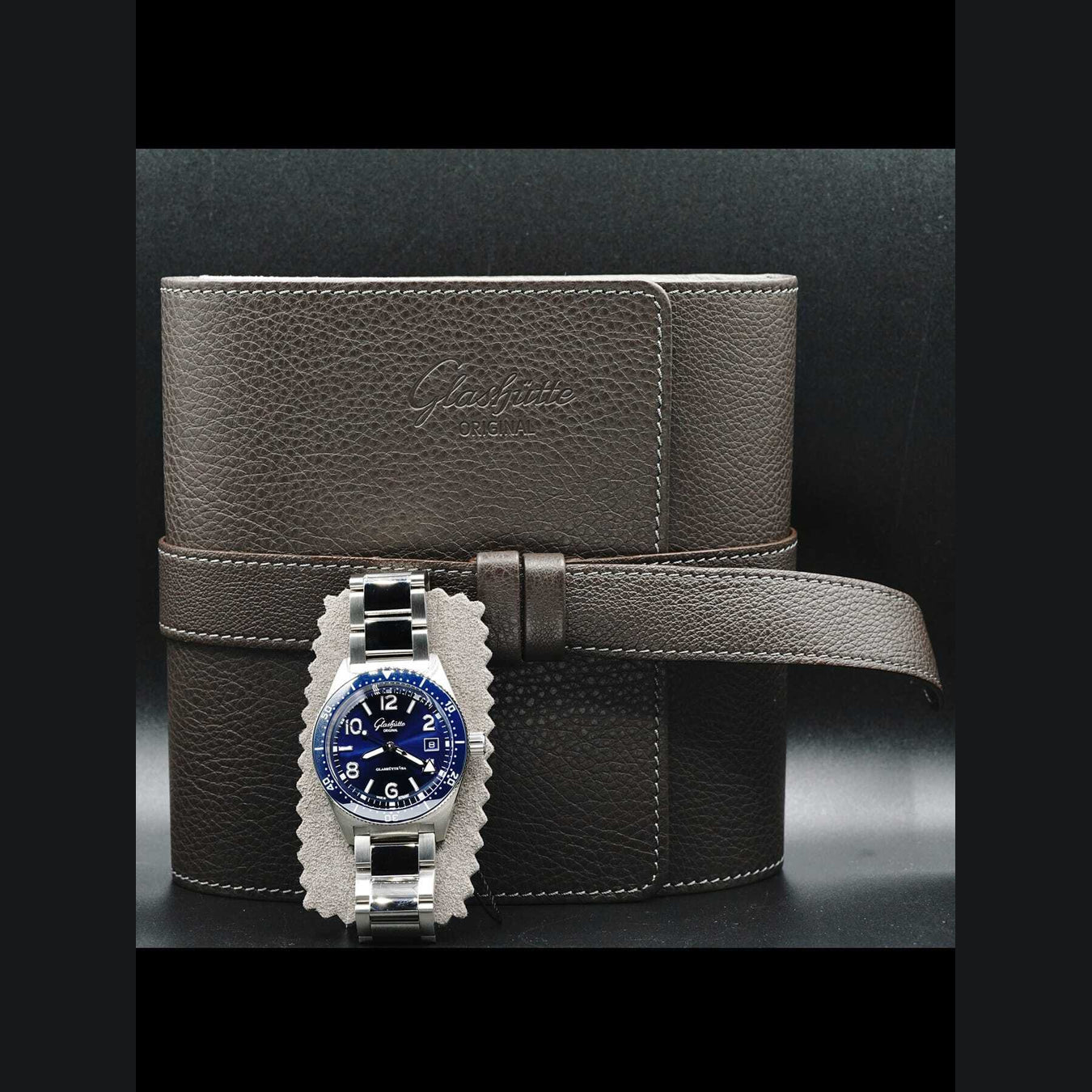 Glashütte Original SeaQ Blue Dial 39.5mm 1-39-11-09-81-70