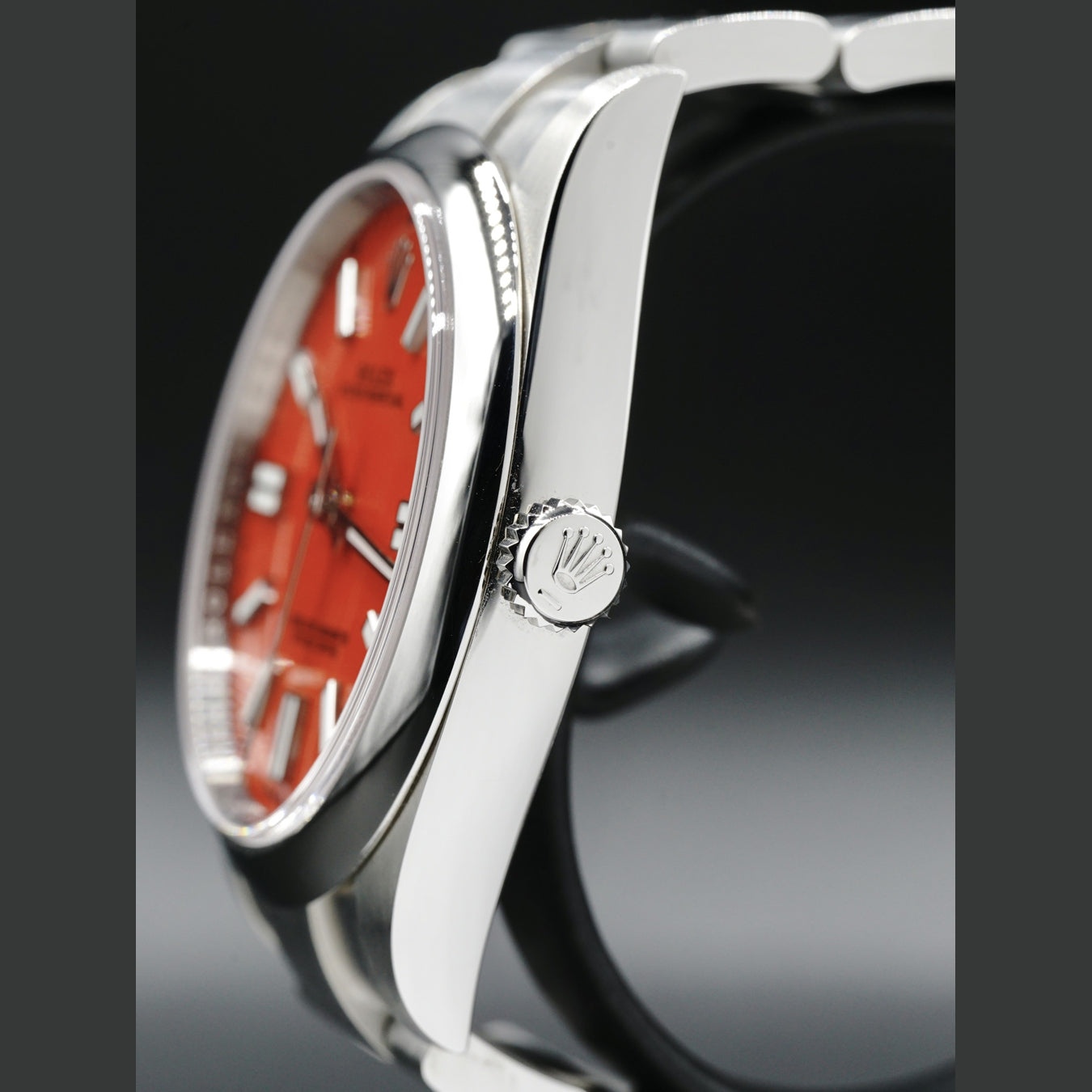 Rolex Oyster Perpetual 41mm Coral Red 124300