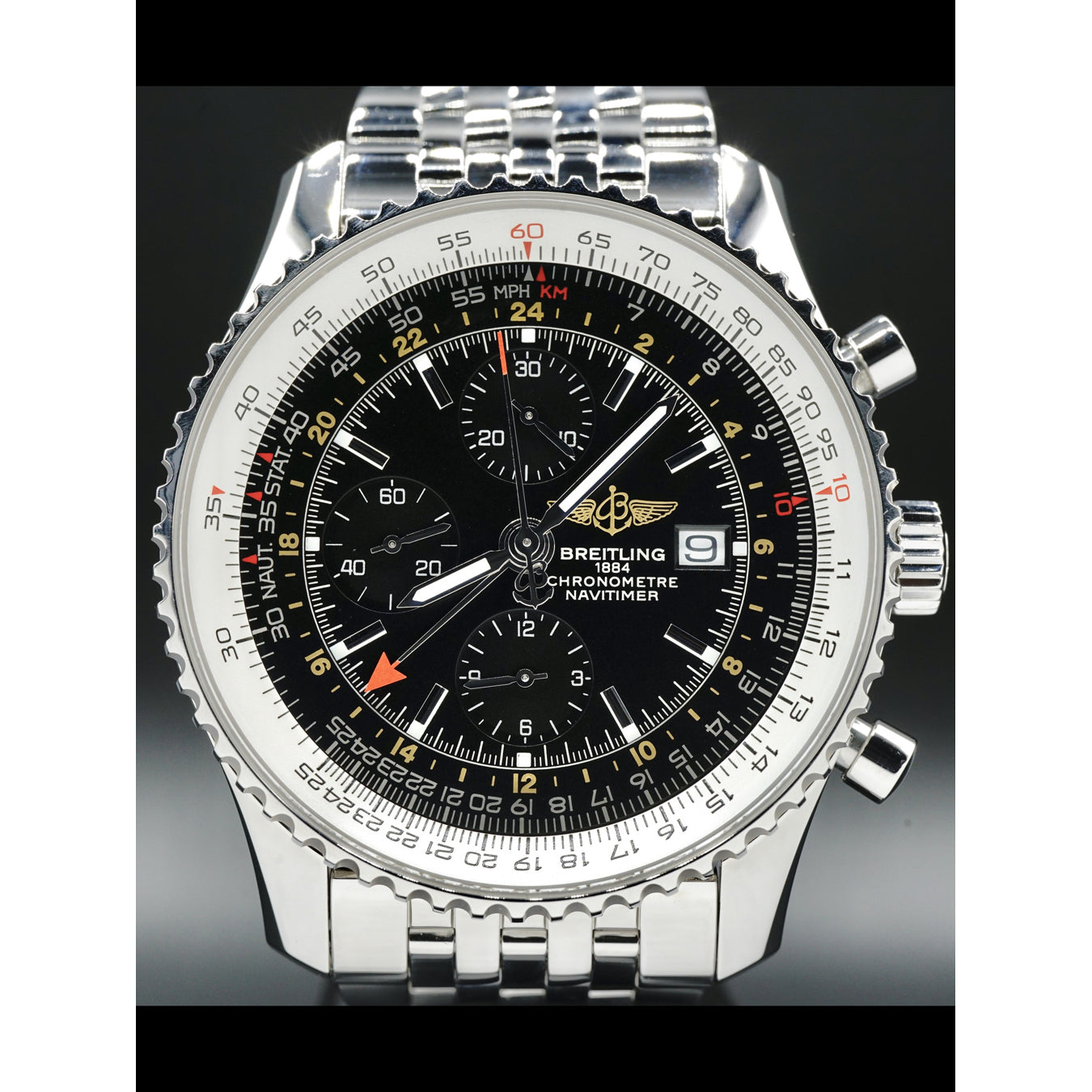 Breitling Navitimer World Chronograph GMT A24322