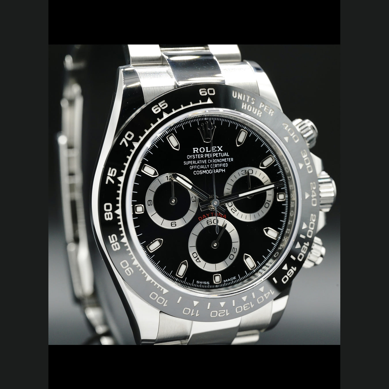 Rolex Cosmograph Daytona 40mm Watch 116500LN-0002