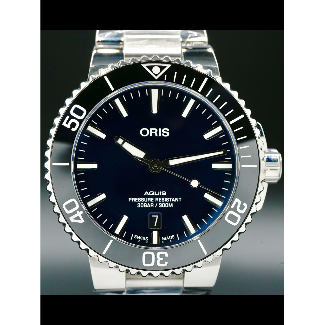 Oris Aquis Date 41.5mm Blue Dial