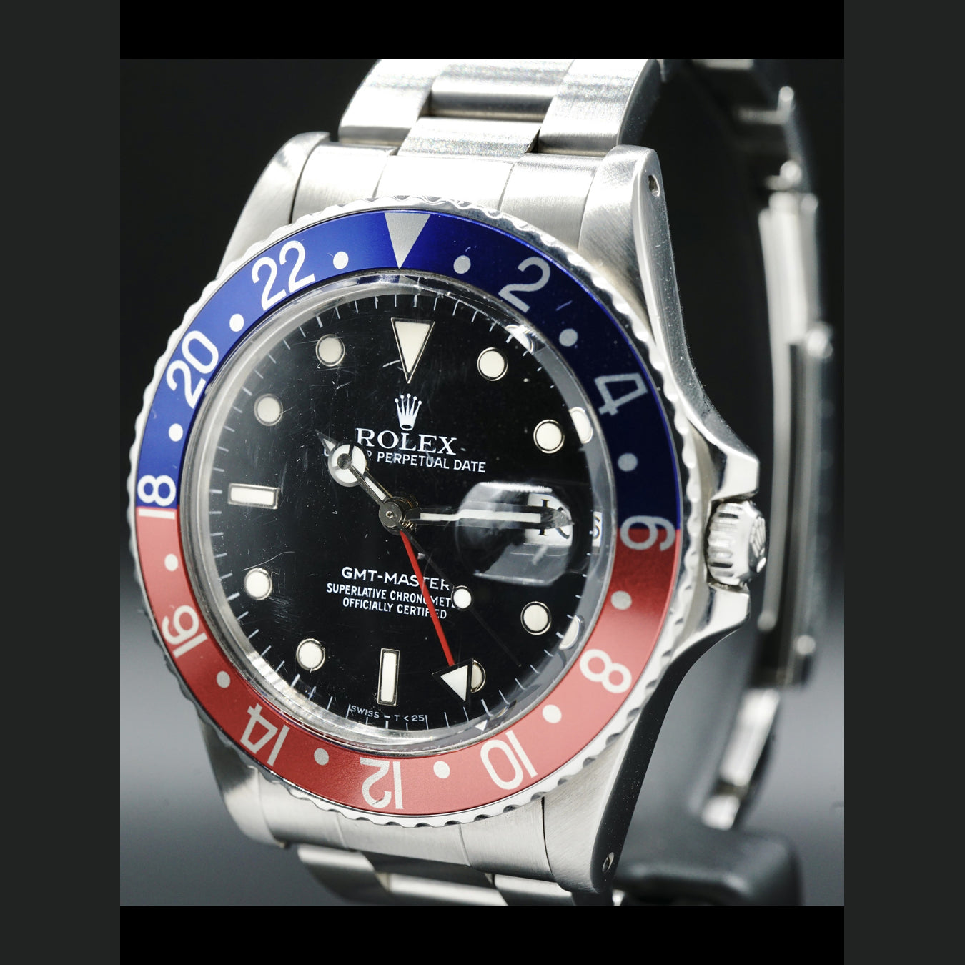 Rolex 16750 GMT Master II Pepsi