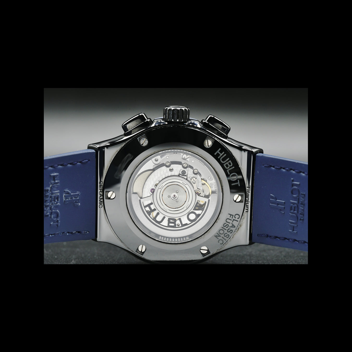 Hublot Classic Fusion Ceramic Blue Chronograph 521.CM.7170.LR