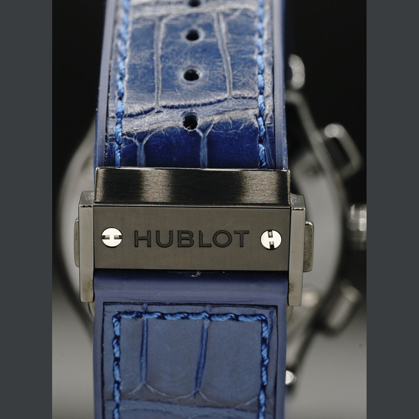 Hublot Classic Fusion Ceramic Blue Chronograph 521.CM.7170.LR