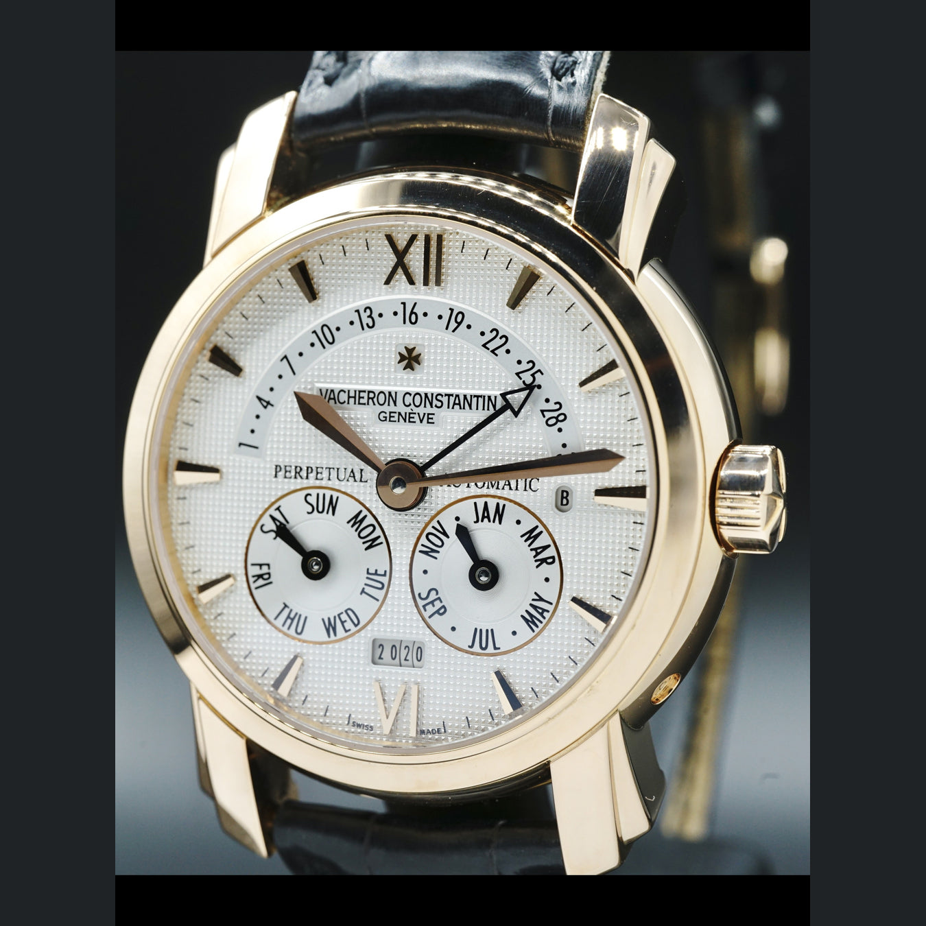 Vacheron Constantin 31 Day Retrograde Perpetual Calendar Mens Watch 47031/000R-8955