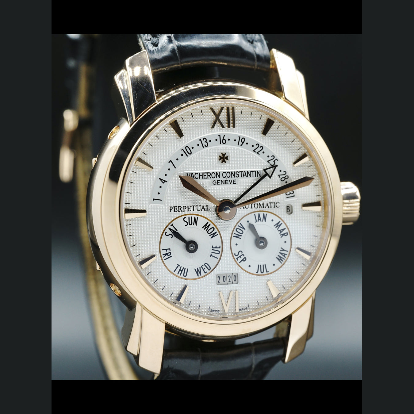 Vacheron Constantin 31 Day Retrograde Perpetual Calendar Mens Watch 47031/000R-8955