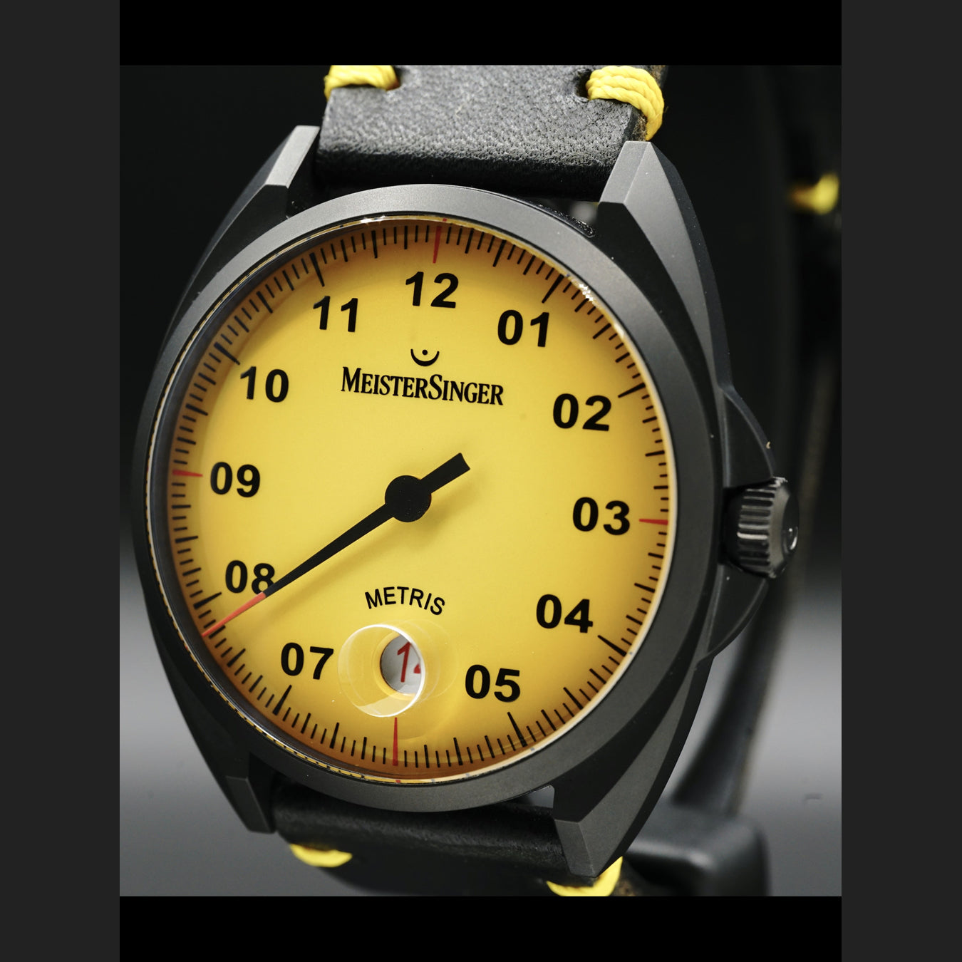 Meistersinger Metris Black Line Edition ME905BL