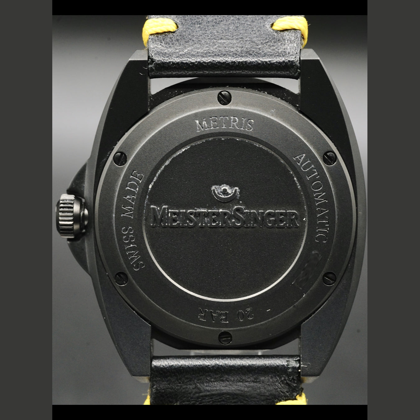 Meistersinger Metris Black Line Edition ME905BL