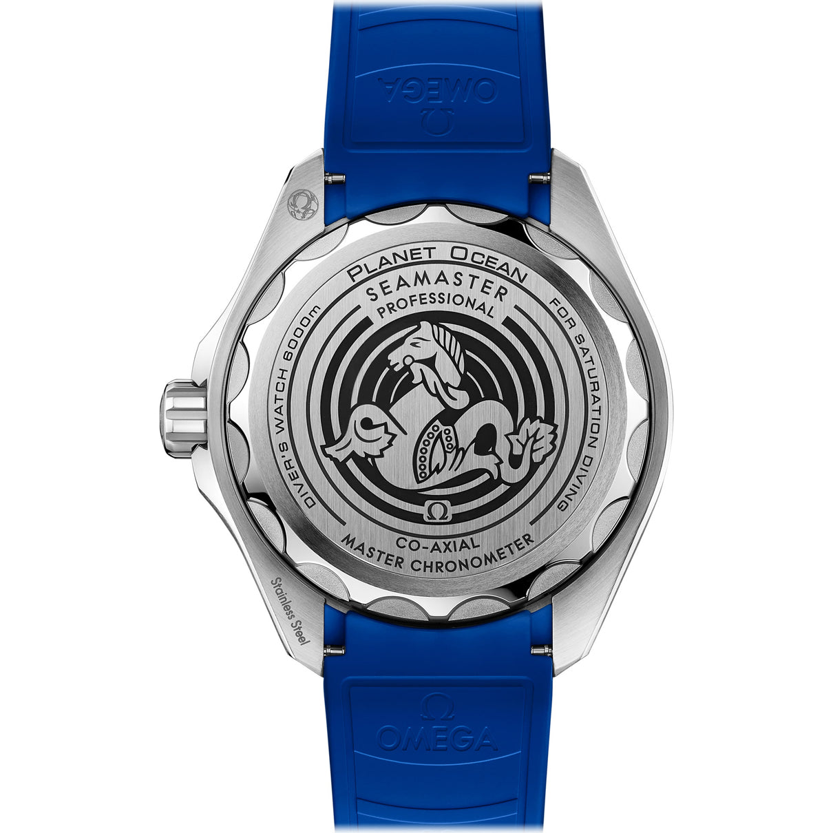Omega Seamaster Planet Ocean 6000m Ultra Deep White Dial 45.5mm on Strap