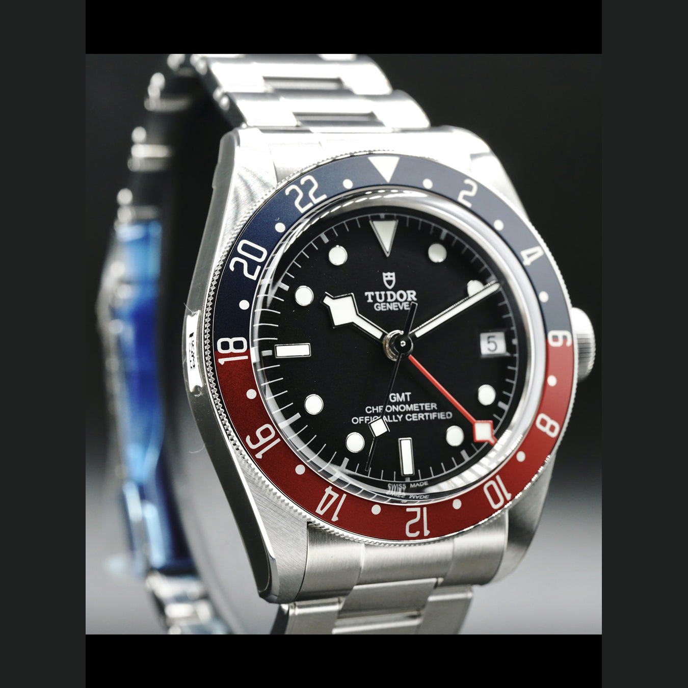 Tudor Black Bay GMT on Bracelet 79830RB