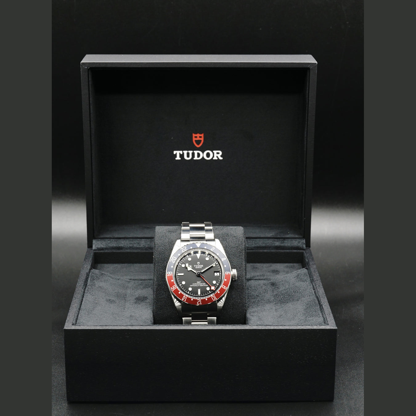 Tudor Black Bay GMT on Bracelet 79830RB