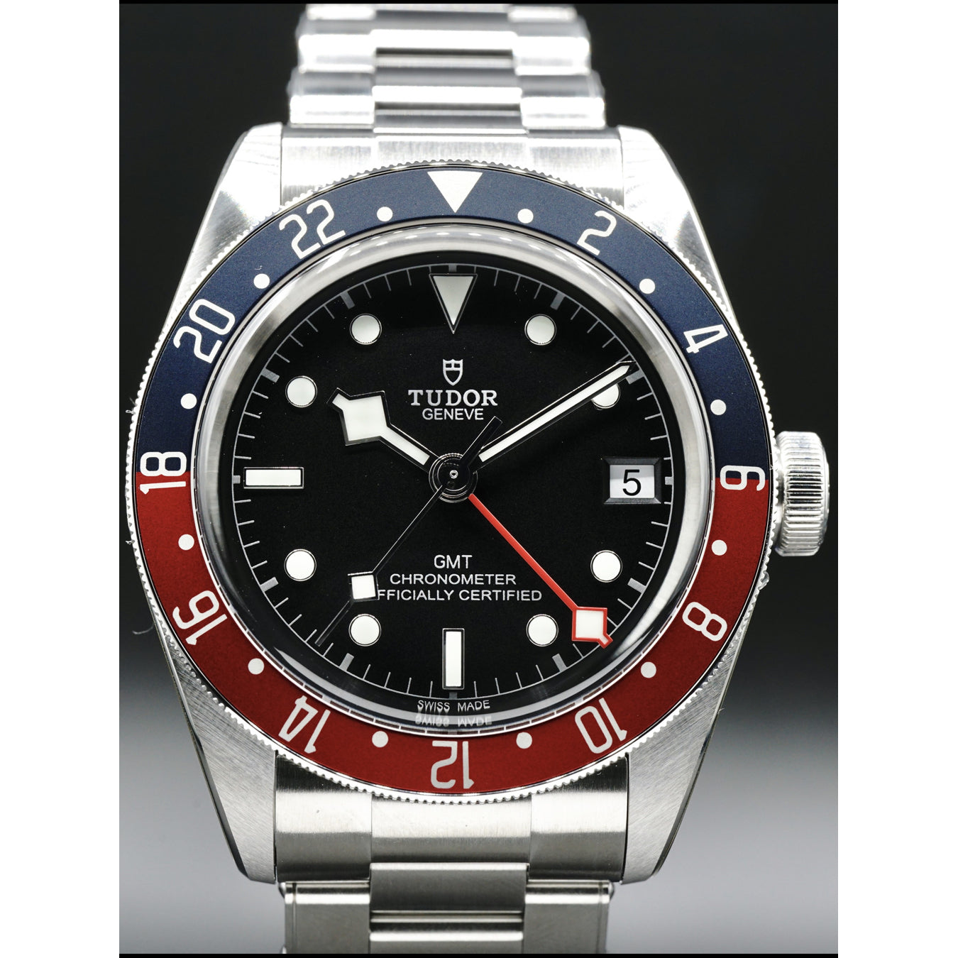 Tudor Black Bay GMT on Bracelet 79830RB