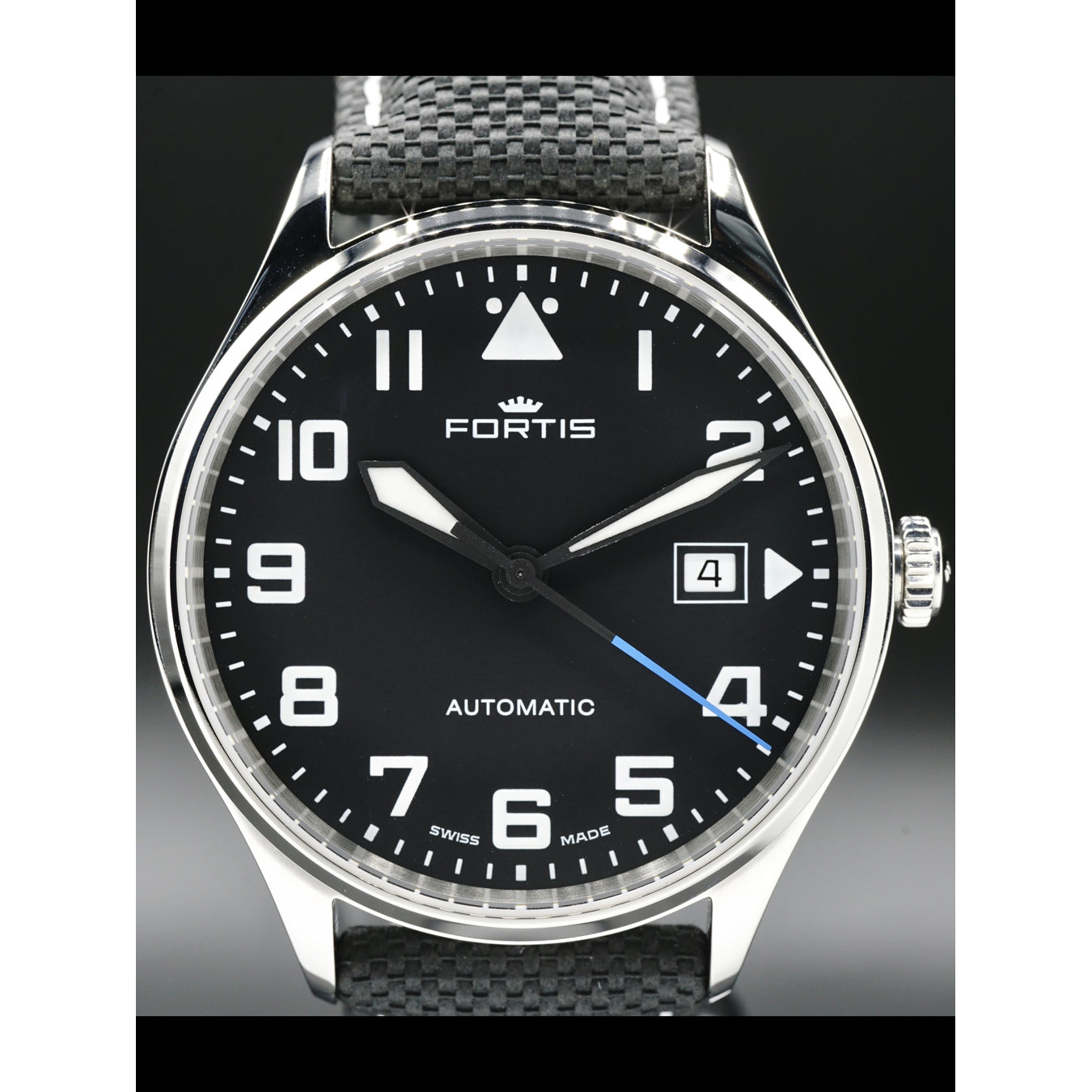 Fortis Pilot Classic Automatic Black Dial Date 902.20.150