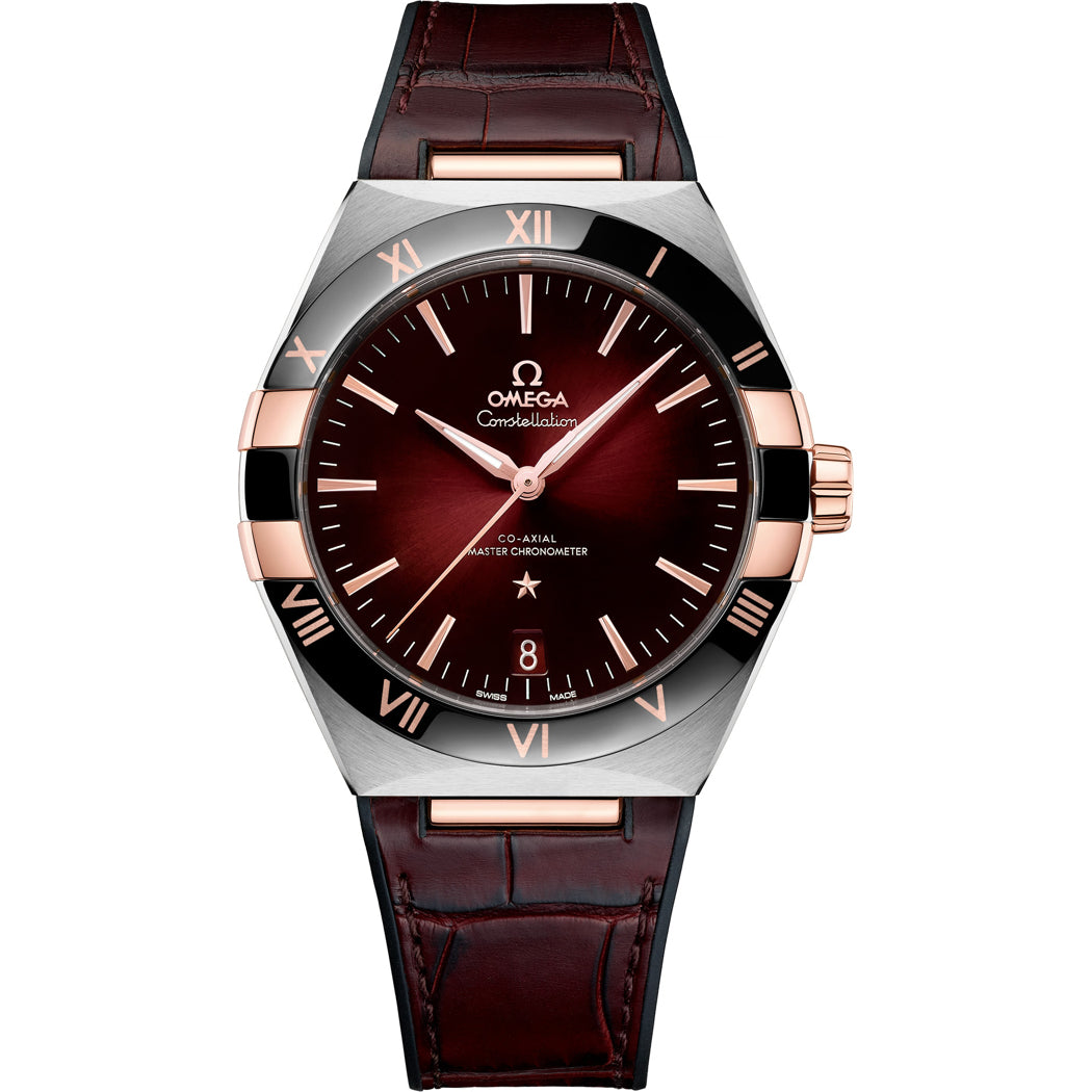 Omega Constellation Co-axial Master Chronometer Red Dial 41mm 131.23.41.21.11.001
