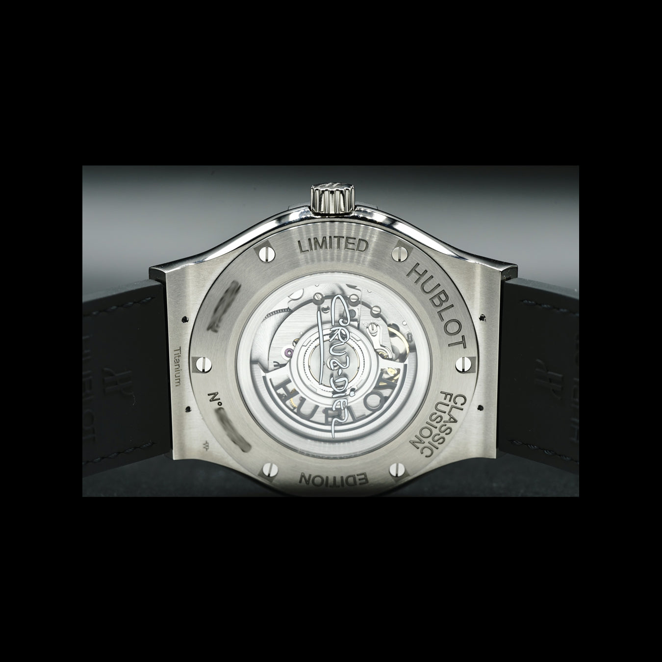 Hublot Classic Fusion Cruz Diez Titanium 45mm Limited Edition 511.NX.8900.VR.CZD19