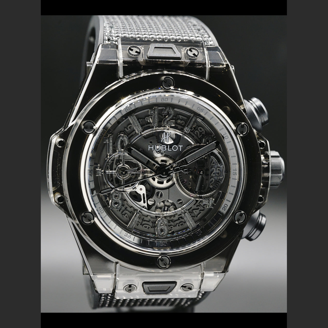 Hublot Big Bang Unico Sapphire All Black 411.JB.4901.RT