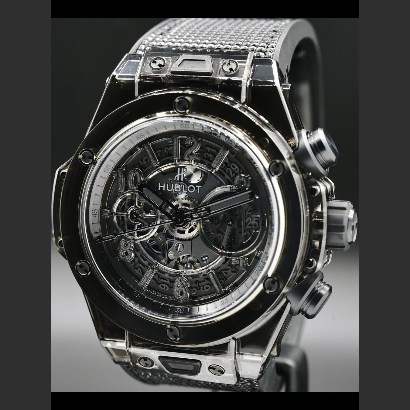 Hublot Big Bang Unico Sapphire All Black 411.JB.4901.RT