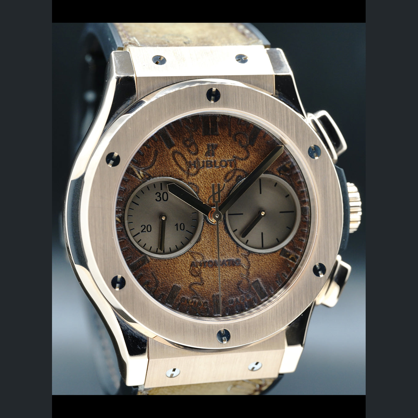 Hublot 521.OX.0500.VR.BER17 Berluti Scritto Classic Fusion Chronograph