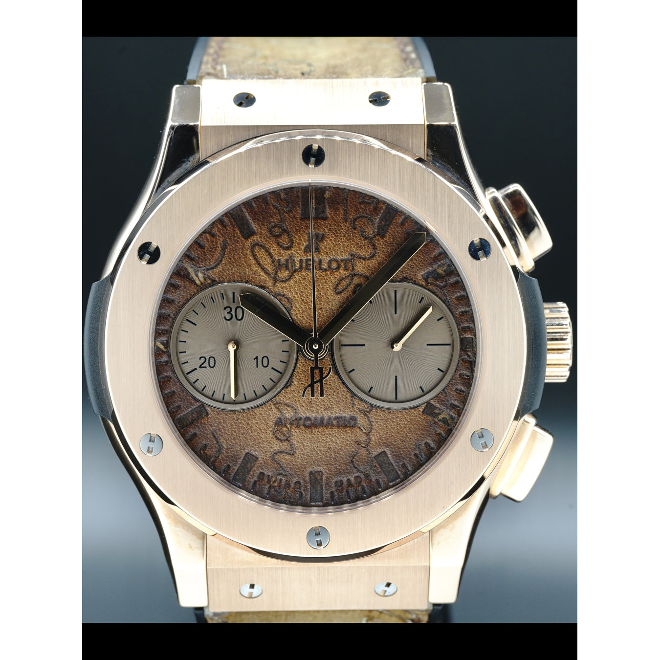 Hublot 521.OX.0500.VR.BER17 Berluti Scritto Classic Fusion Chronograph