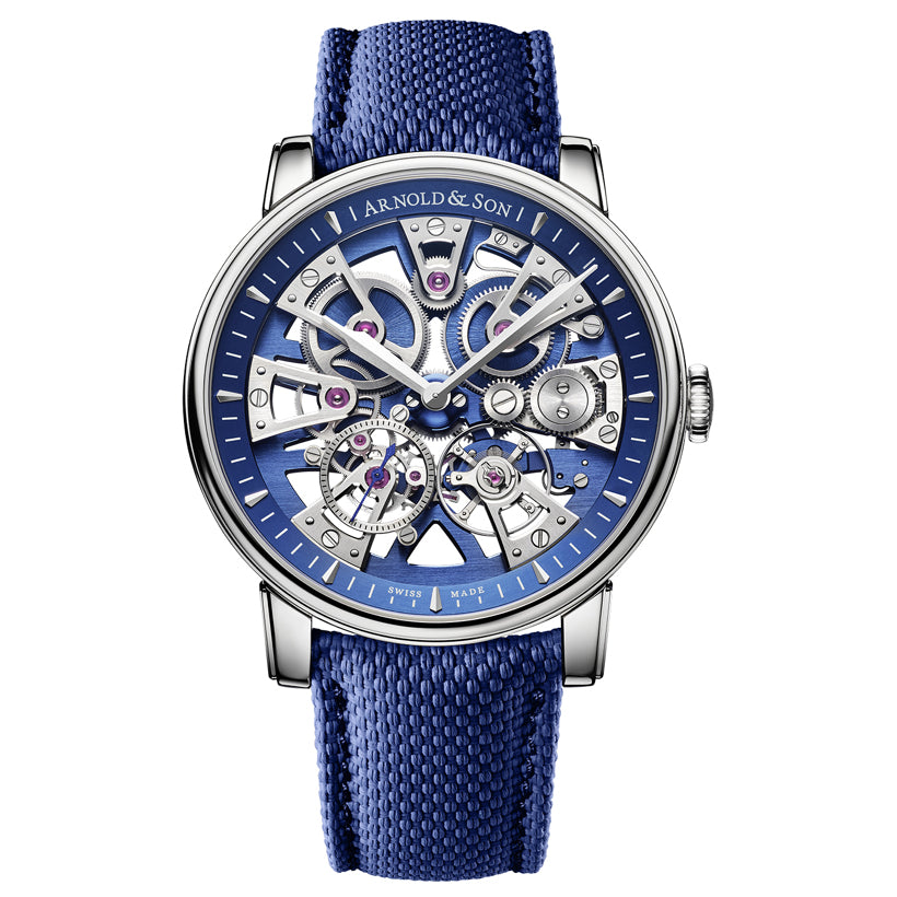 Arnold & Son Nebula 41.5mm on Strap 1NEAS.U01A.K002S