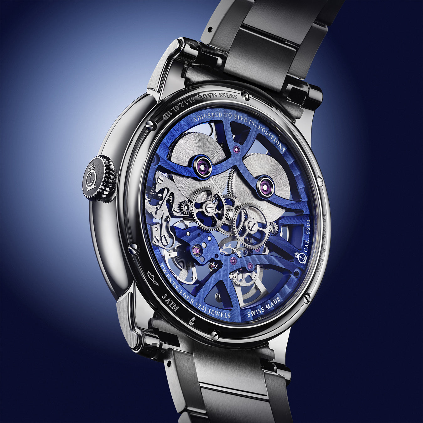 Arnold & Son Nebula 41.5mm on Bracelet