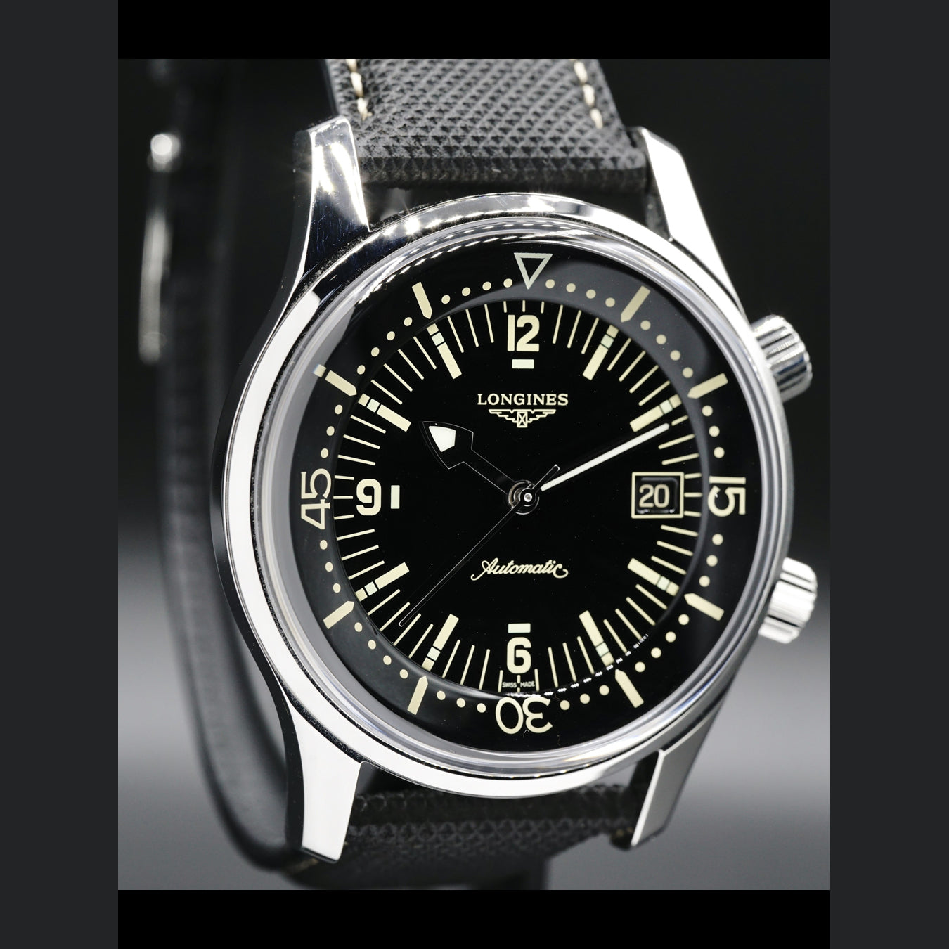 Longines Heritage Legend Diver L3.774.4.50.0