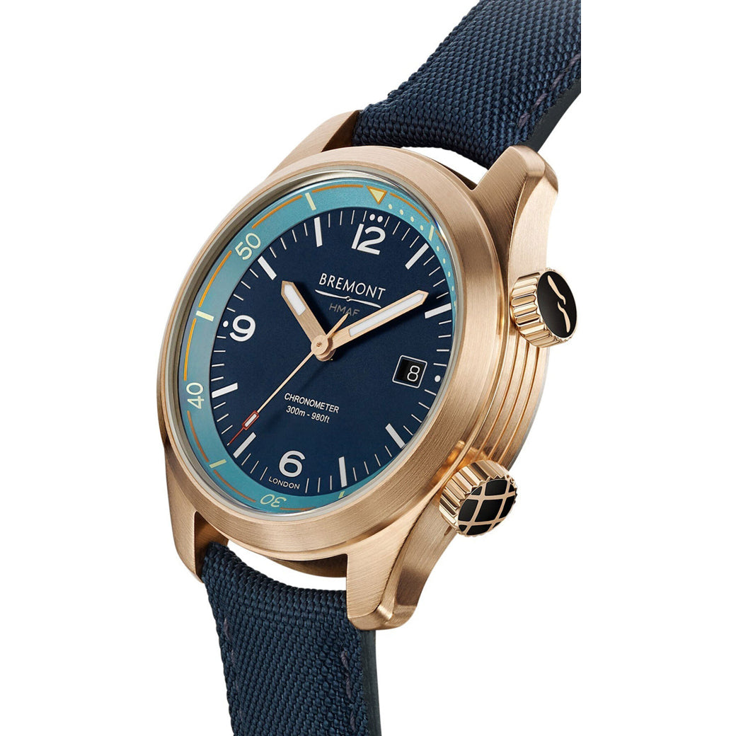 Bremont Argonaut Bronze Blue Dial