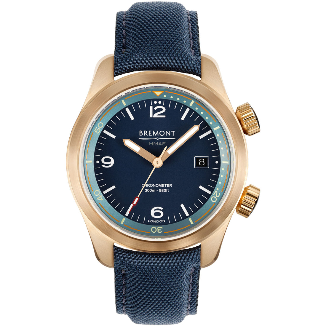Bremont Argonaut Bronze Blue Dial