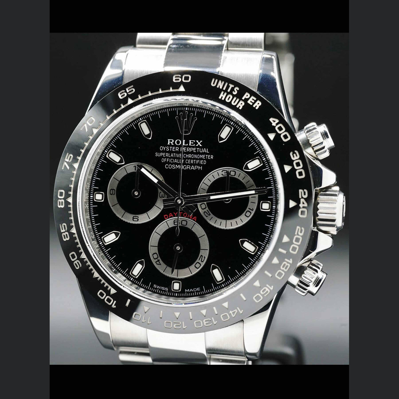 Rolex Cosmograph Daytona 40mm Watch 116500LN-0002