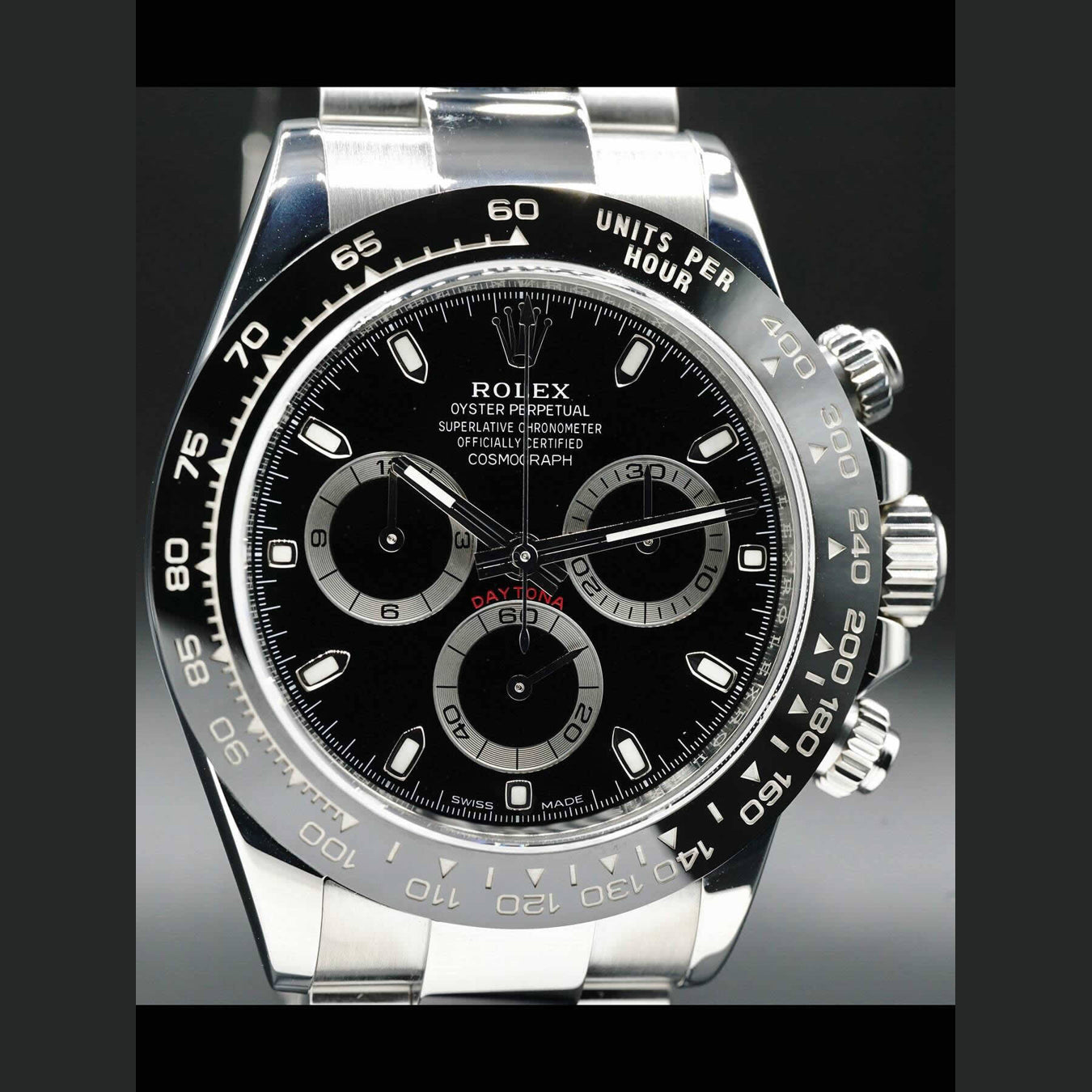 Rolex Cosmograph Daytona 40mm Watch 116500LN-0002