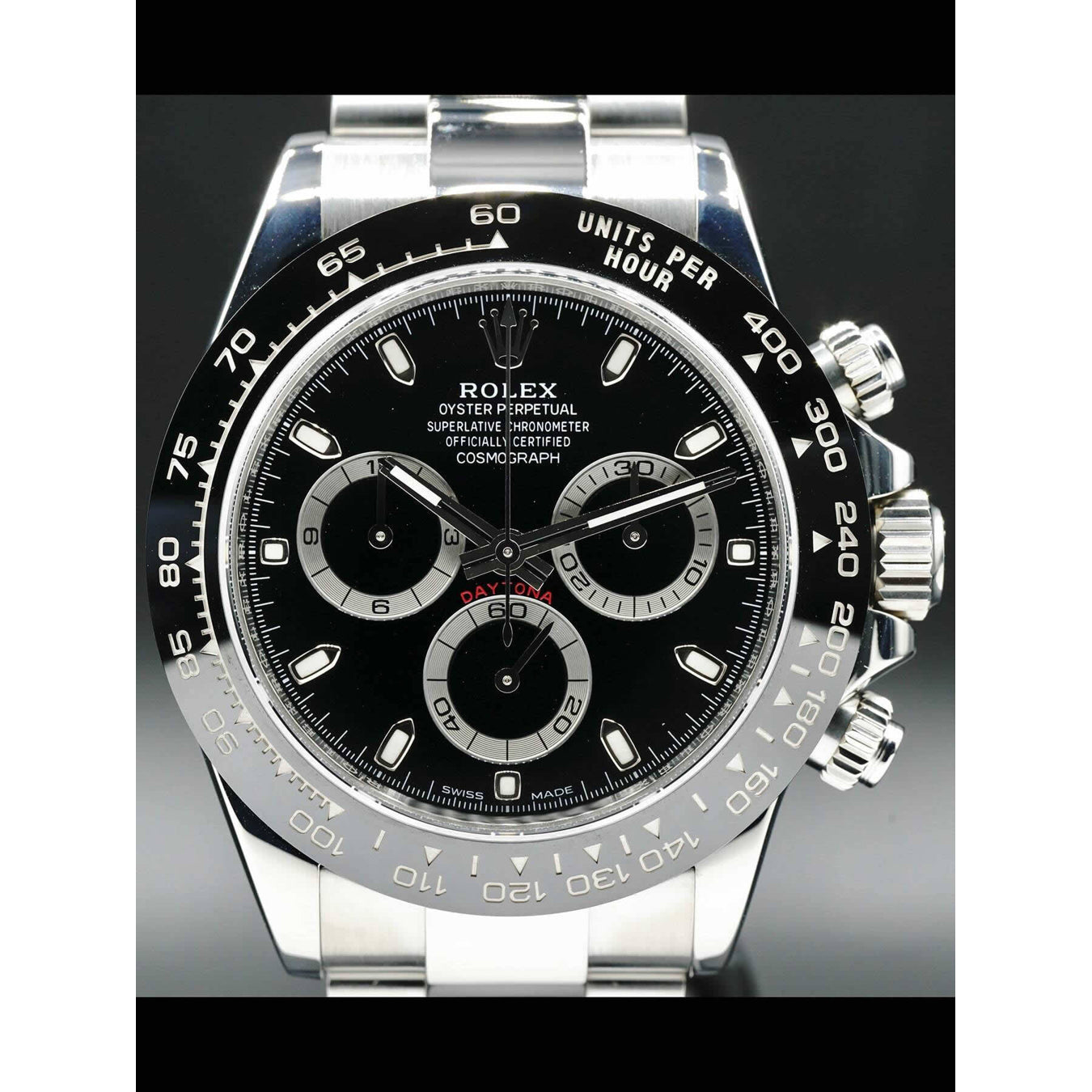 Rolex Cosmograph Daytona 40mm Watch 116500LN-0002
