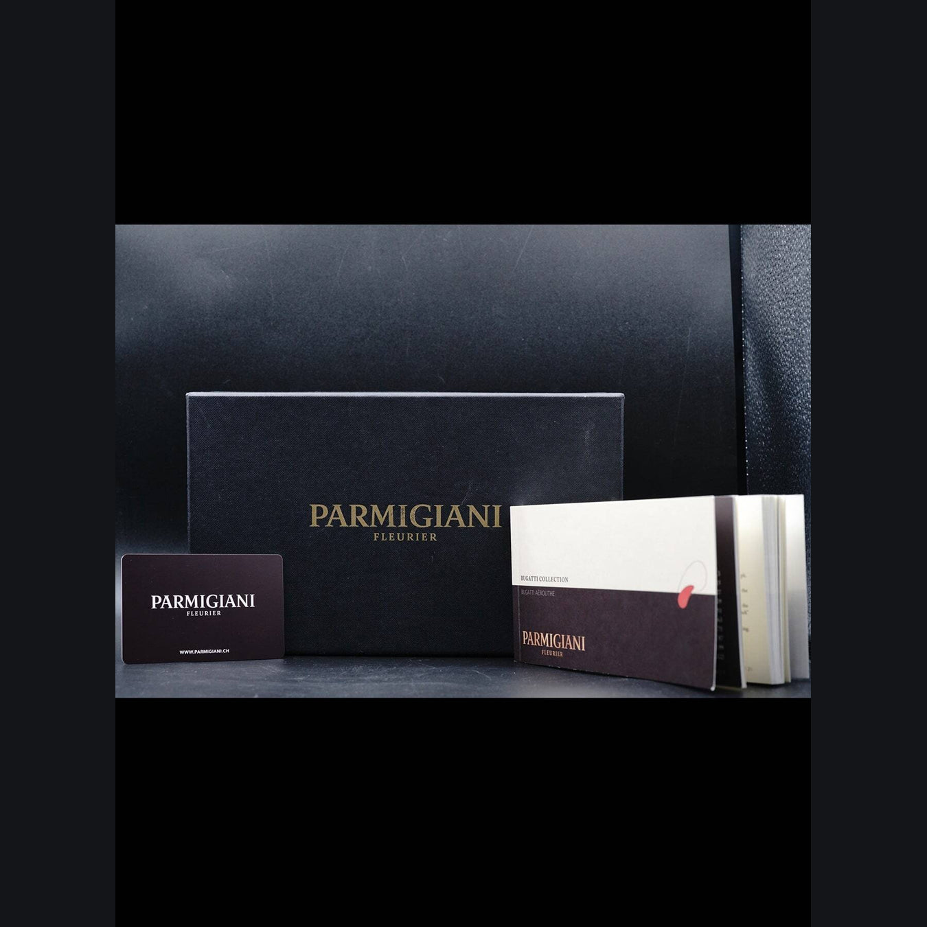 Parmigiani Fleurier Bugatti Aerolithe Titane White Gold Abyss PFC329-3400600-HE3132
