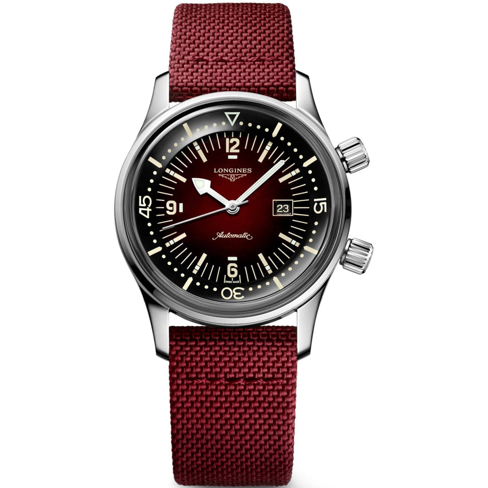 The Longines Legend Diver Watch L3.374.4.40.2