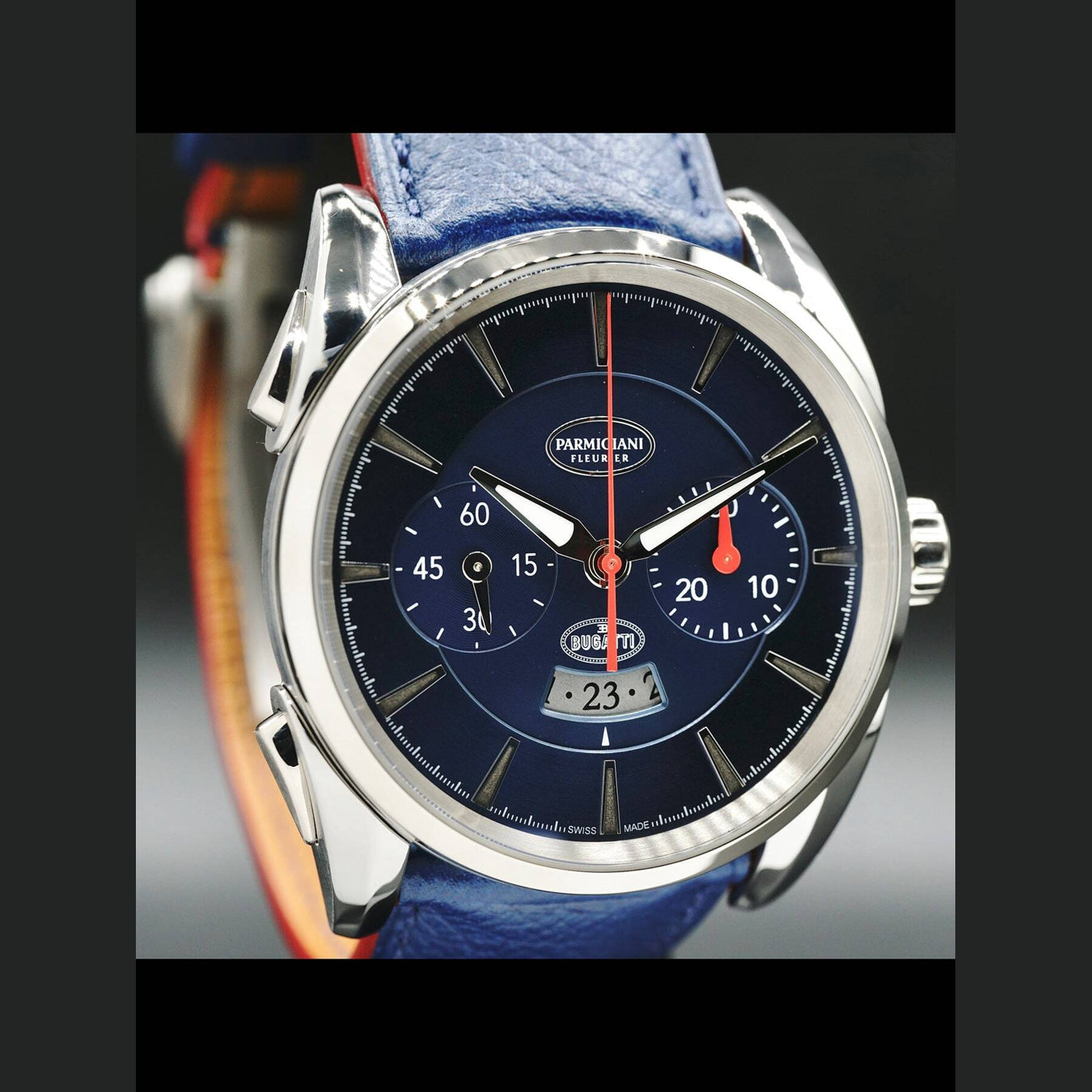 Parmigiani Fleurier Bugatti Aerolithe Titane White Gold Abyss PFC329-3400600-HE3132