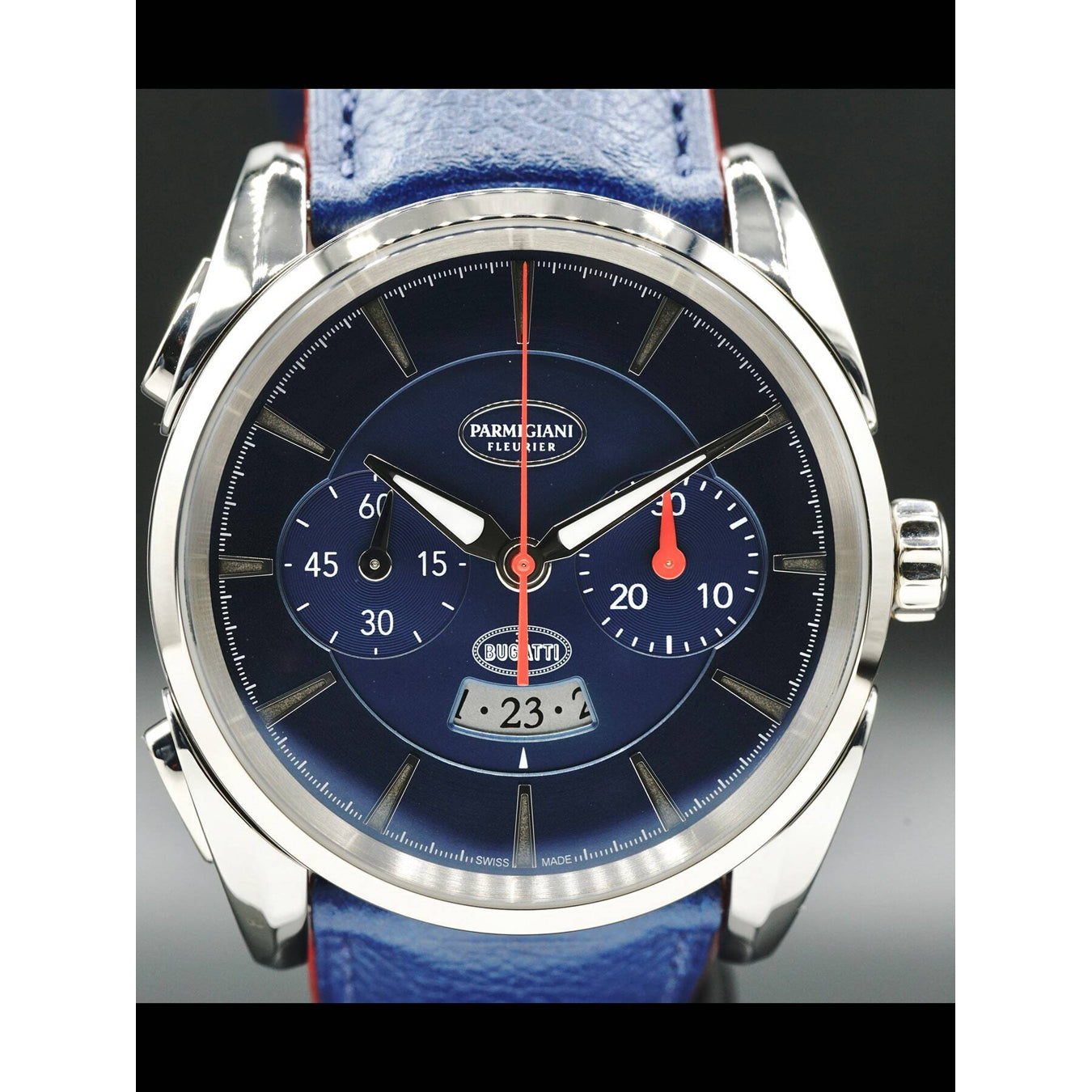 Parmigiani Fleurier Bugatti Aerolithe Titane White Gold Abyss PFC329-3400600-HE3132