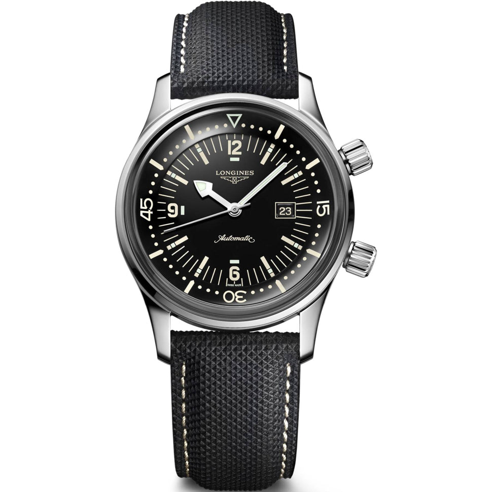 The Longines Legend Diver Watch L3.374.4.50.0